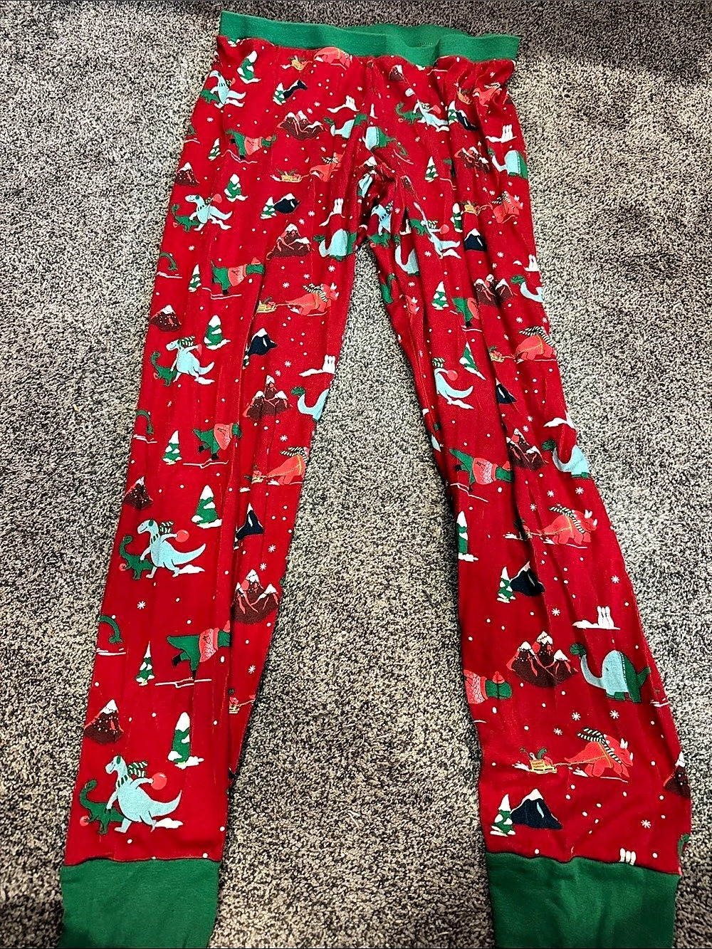 Wondershop Men's Holiday Dinosaur Print Pajama Pants Large